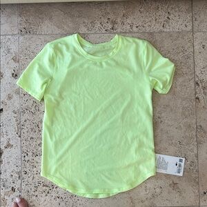 lululemon athletica Lime Short Sleeve Tee